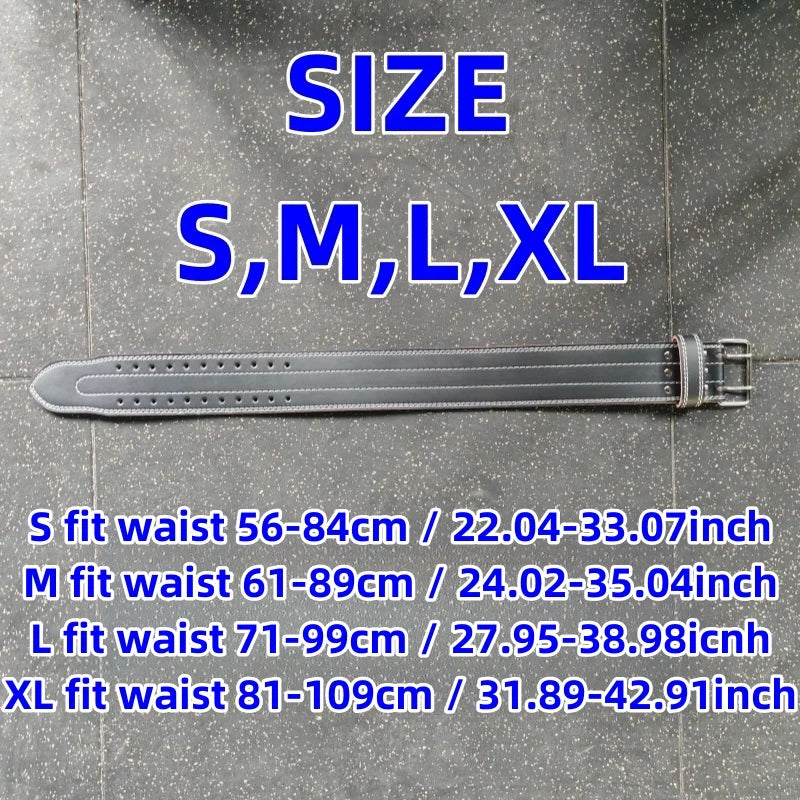 Fitness Weight Lifting Belt for Men & Women, Smooth PU Gym Belts,for Support Weight Belt for Powerlifting, Strength Training